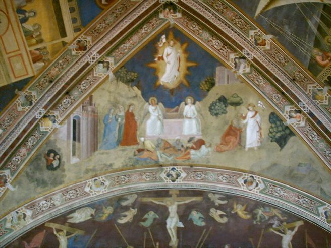 Fresco by Andrea da Firenze (1366)